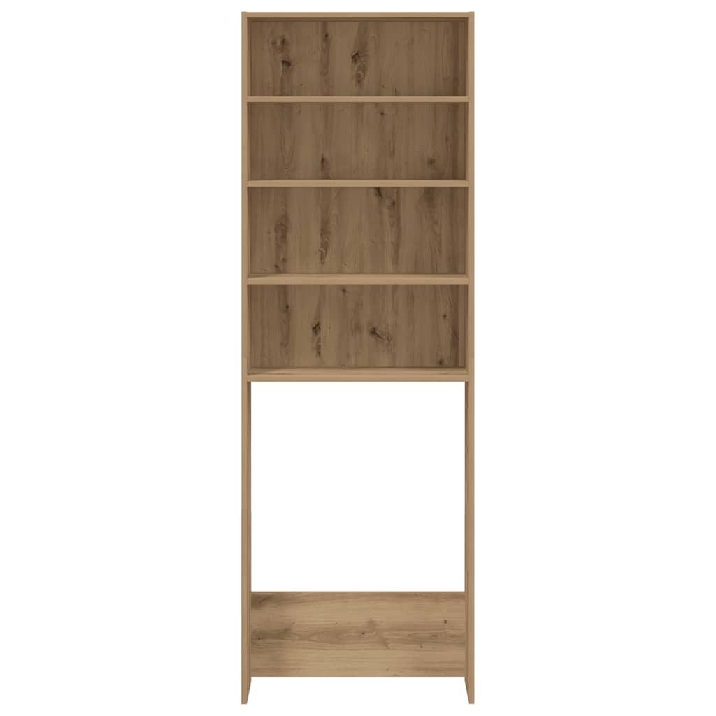 vidaXL Ντουλάπι πλυντηρίου ρούχων Artisan Oak 64x24x190 cm