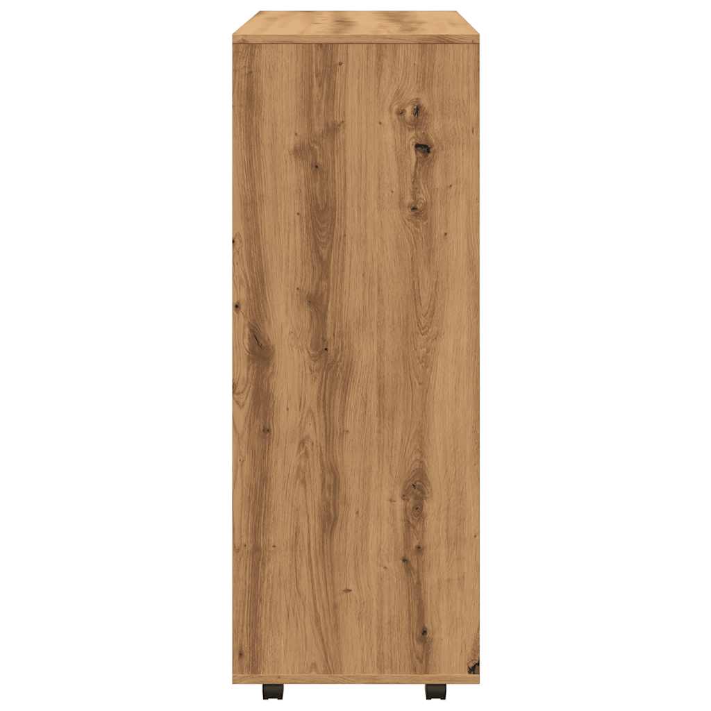 vidaXL Ντουλάπα Τεχνίτης Δρυς 80x40x110 εκ Επεξεργασμένο Ξύλο