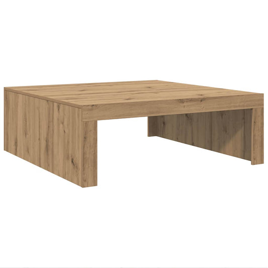 vidaXL Τραπεζάκι Σαλονιού Artisan Δρυς 100x100x35 εκ. Επεξ. Ξύλο