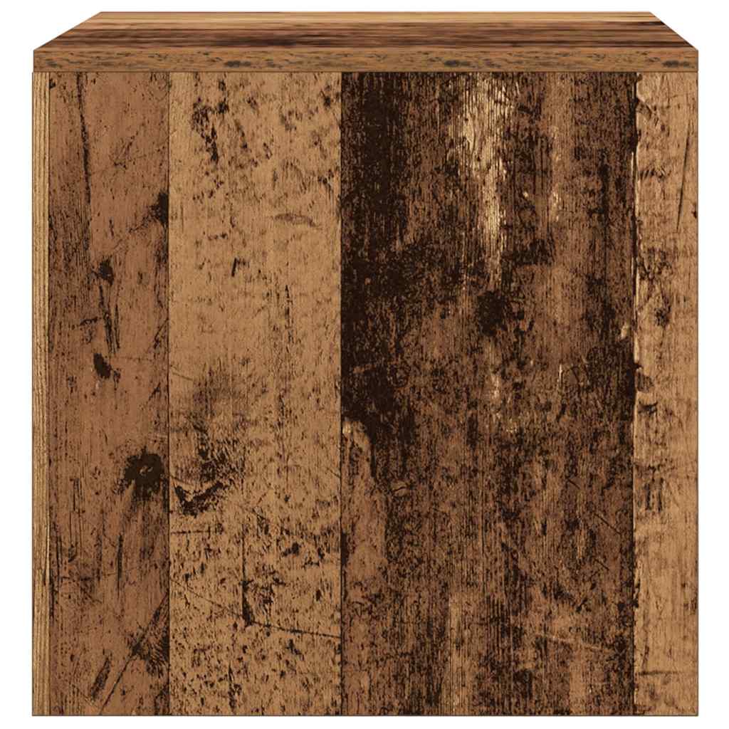 vidaXL Τραπεζάκια Ζιγκόν 3 τεμ. Παλαιό Ξύλο από Επεξεργασμένο Ξύλο