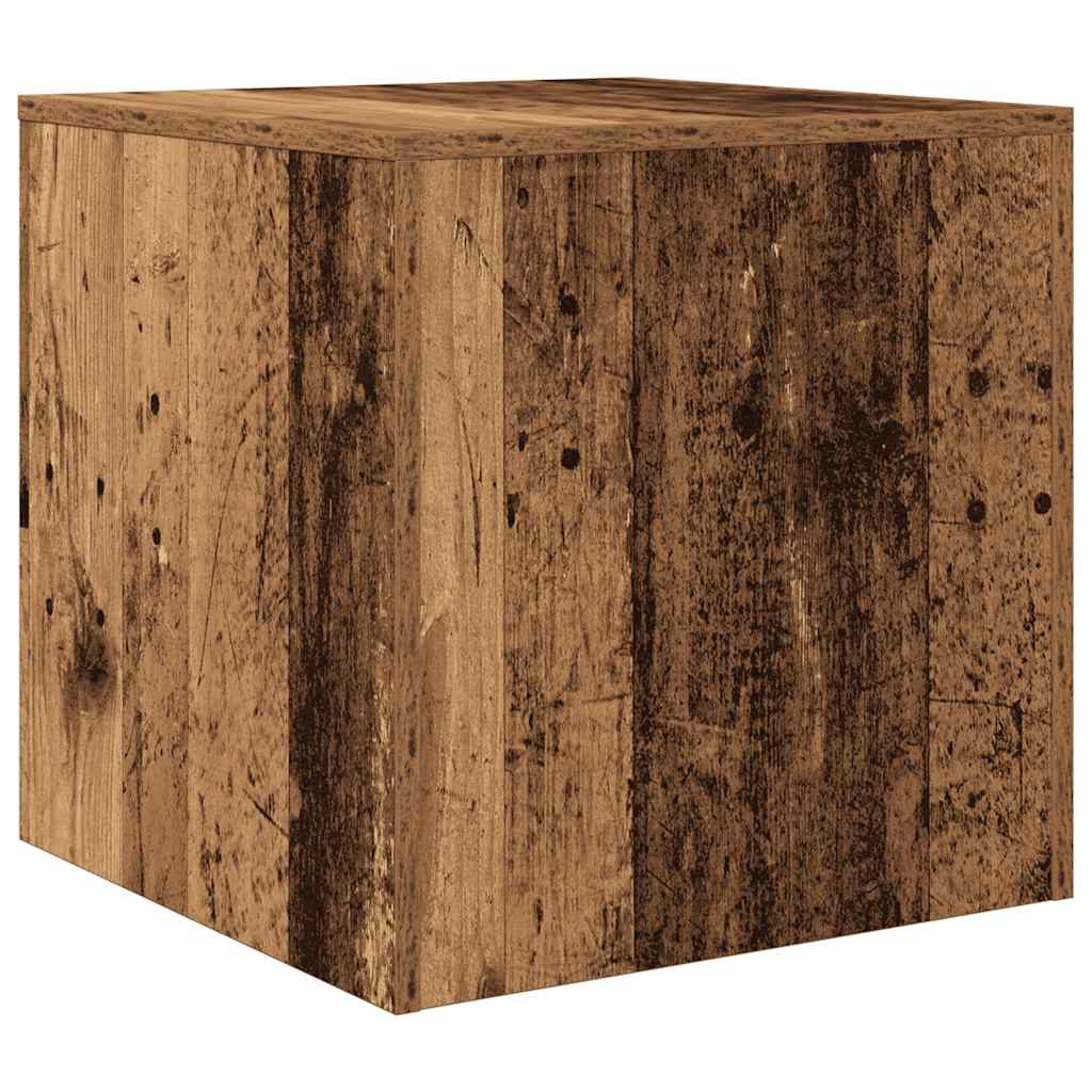 vidaXL Τραπεζάκια Ζιγκόν 3 τεμ. Παλαιό Ξύλο από Επεξεργασμένο Ξύλο