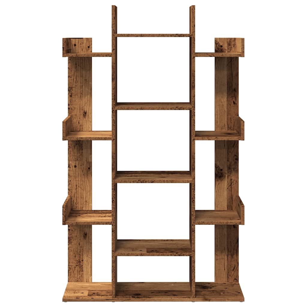 vidaXL Ντουλάπι βιβλίων Παλαιό ξύλο Ξύλινο μηχανουργικό ξύλο