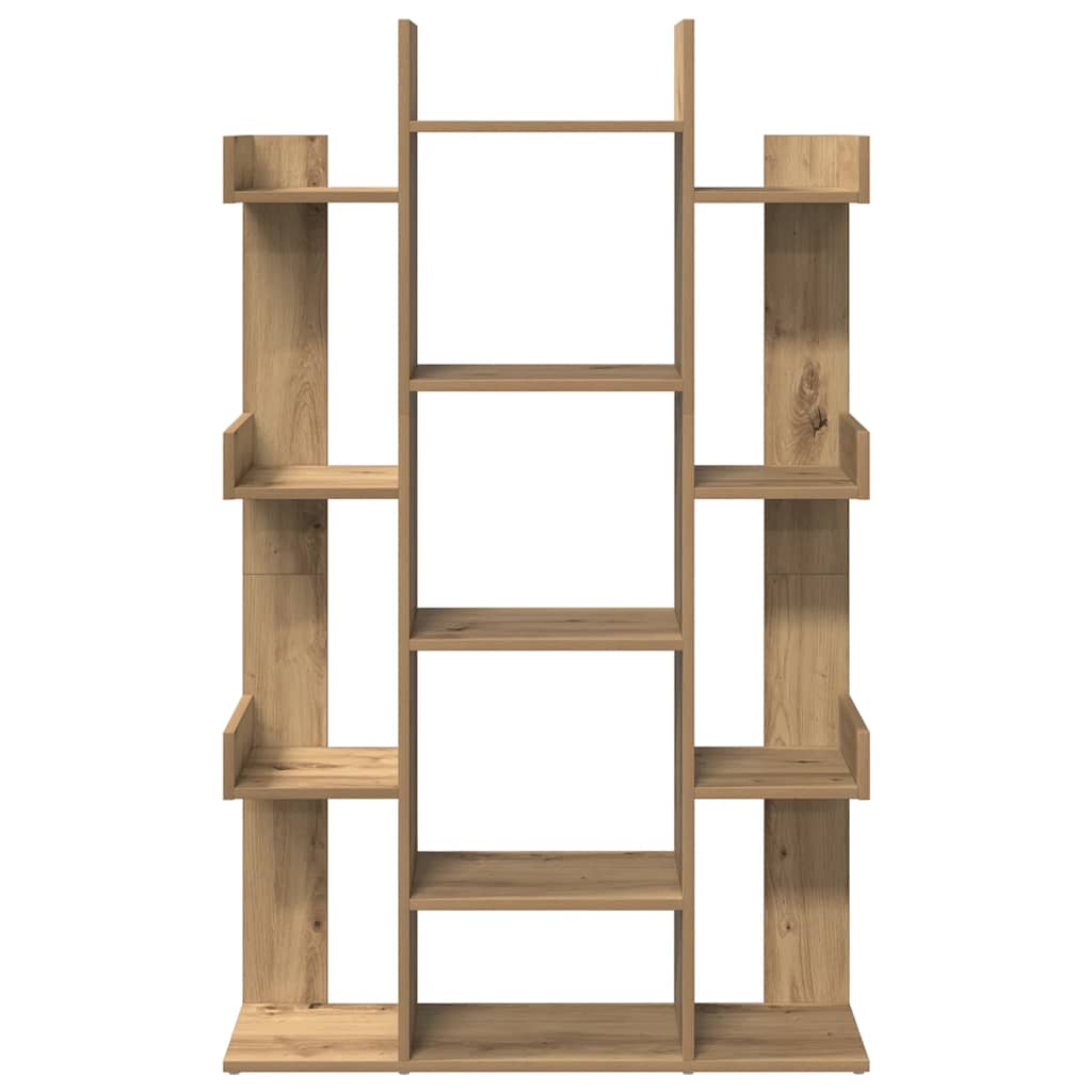 vidaXL Ντουλάπι βιβλίων Artisan Oak 86x25,5x140 cm Ξύλο μηχανής