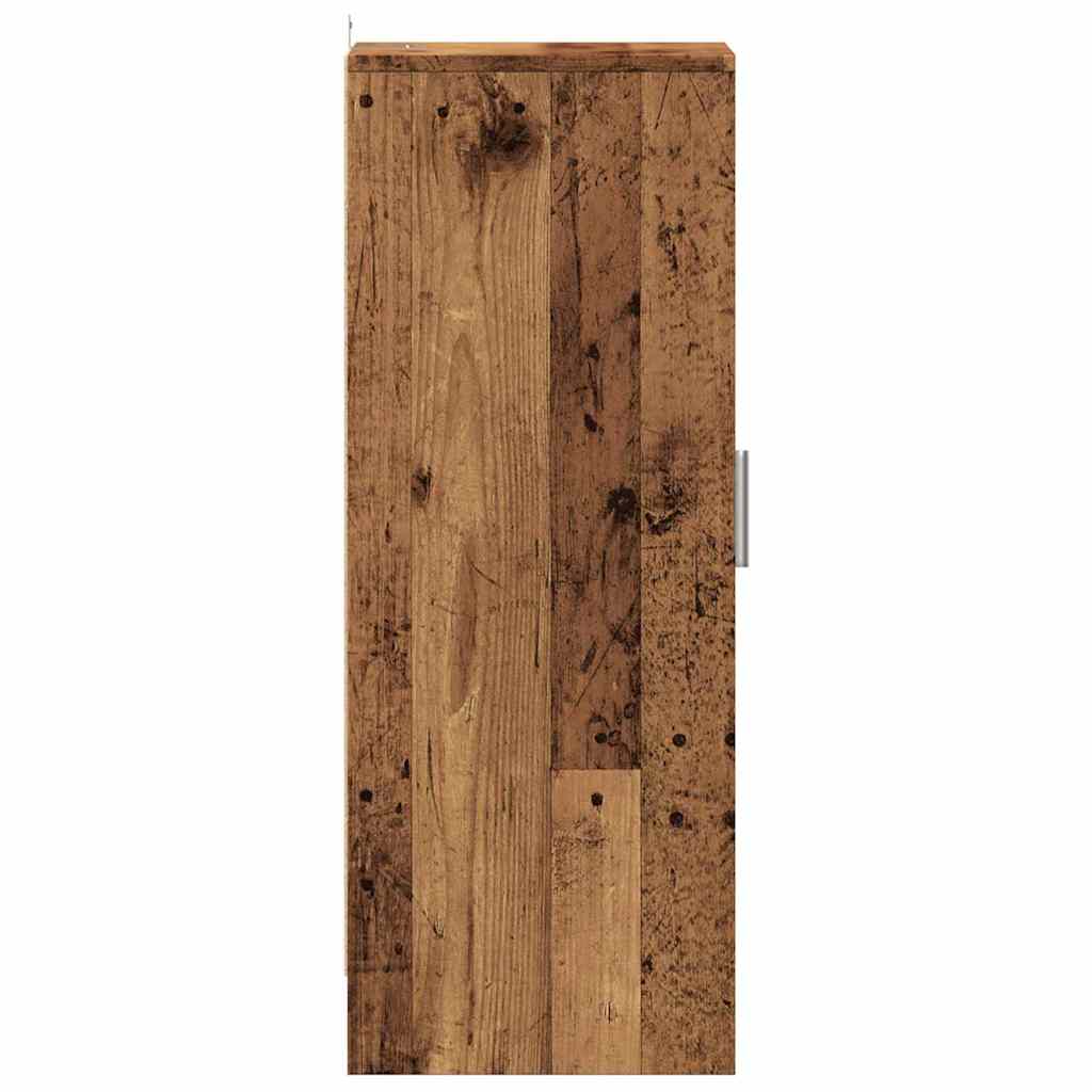 ντουλάπι παπουτσιών vidaXL Παλιό ξύλο 32x35x92 cm Κατασκευασμένο ξύλο