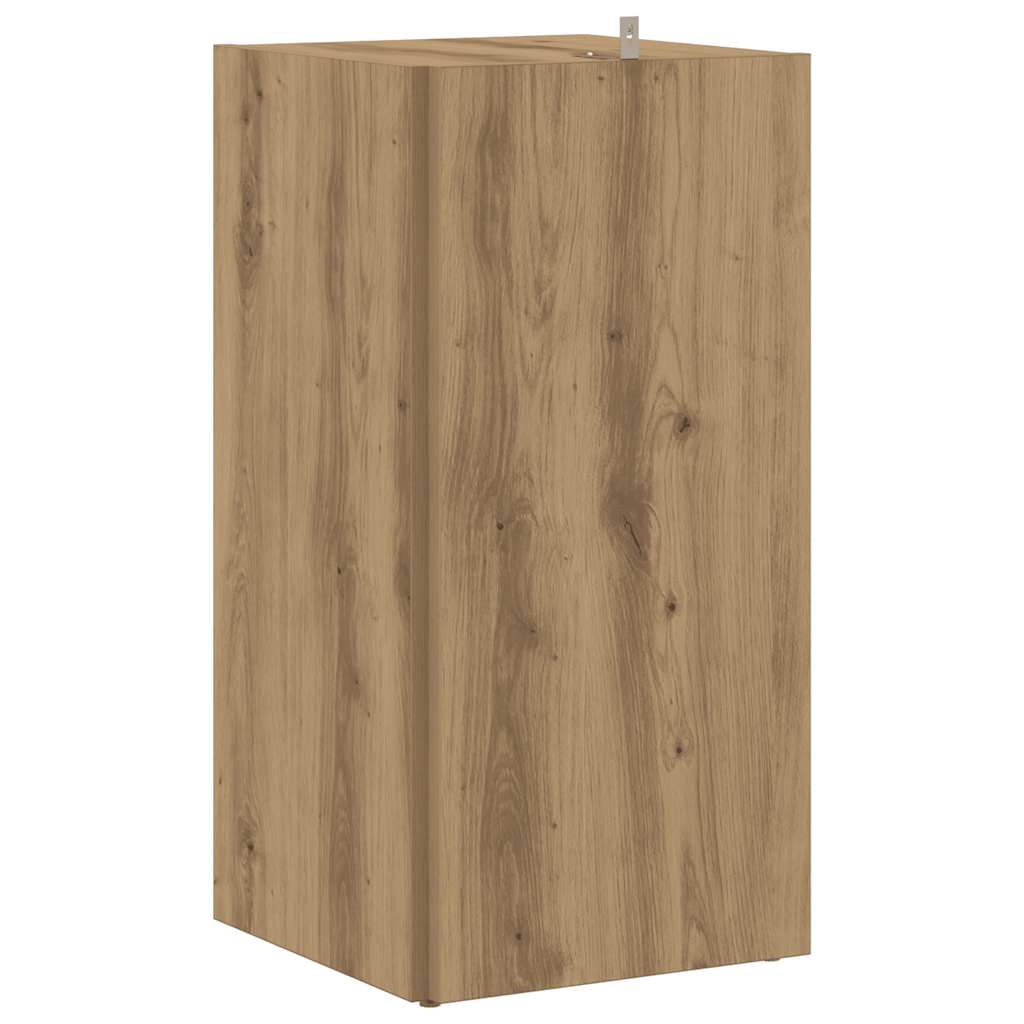 vidaXL Γωνιακό ντουλάπι Artisan Oak 33x33x67 cm Κατασκευασμένο ξύλο