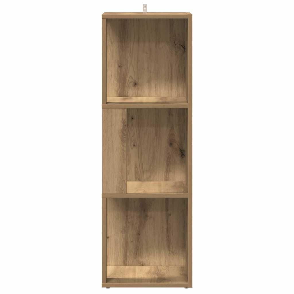 vidaXL Γωνιακό ντουλάπι Artisan Oak 33x33x100 cm Κατασκευασμένο ξύλο