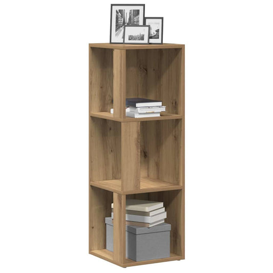 vidaXL Γωνιακό ντουλάπι Artisan Oak 33x33x100 cm Κατασκευασμένο ξύλο