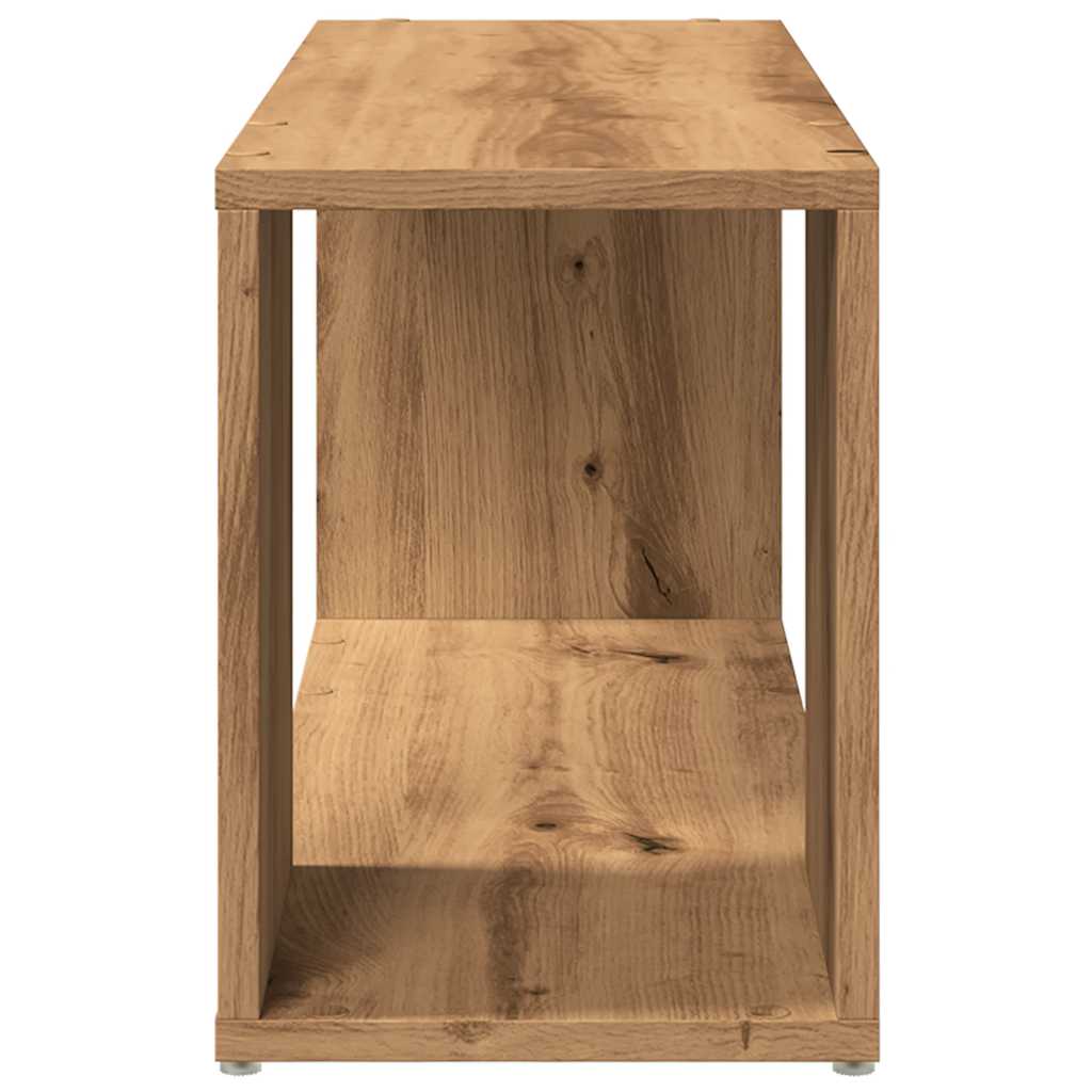vidaXL Ντουλάπι τηλεόρασης Artisan Oak 80x24x32cm Κατασκευασμένο ξύλο