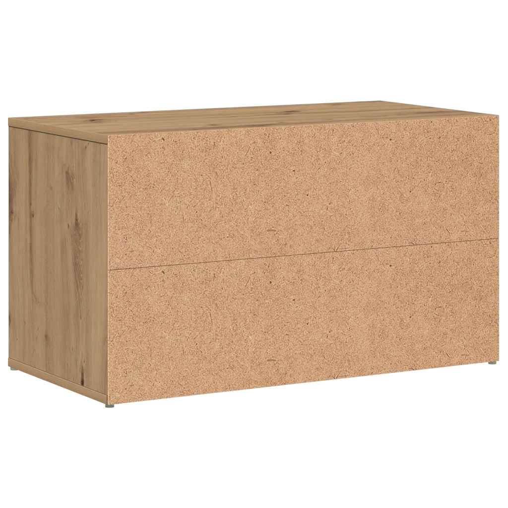 vidaXL Έπιπλο Χολ / Εισόδου τεχνίτης Δρυς 80 x 40 x 45 εκ. Μοριοσανίδα