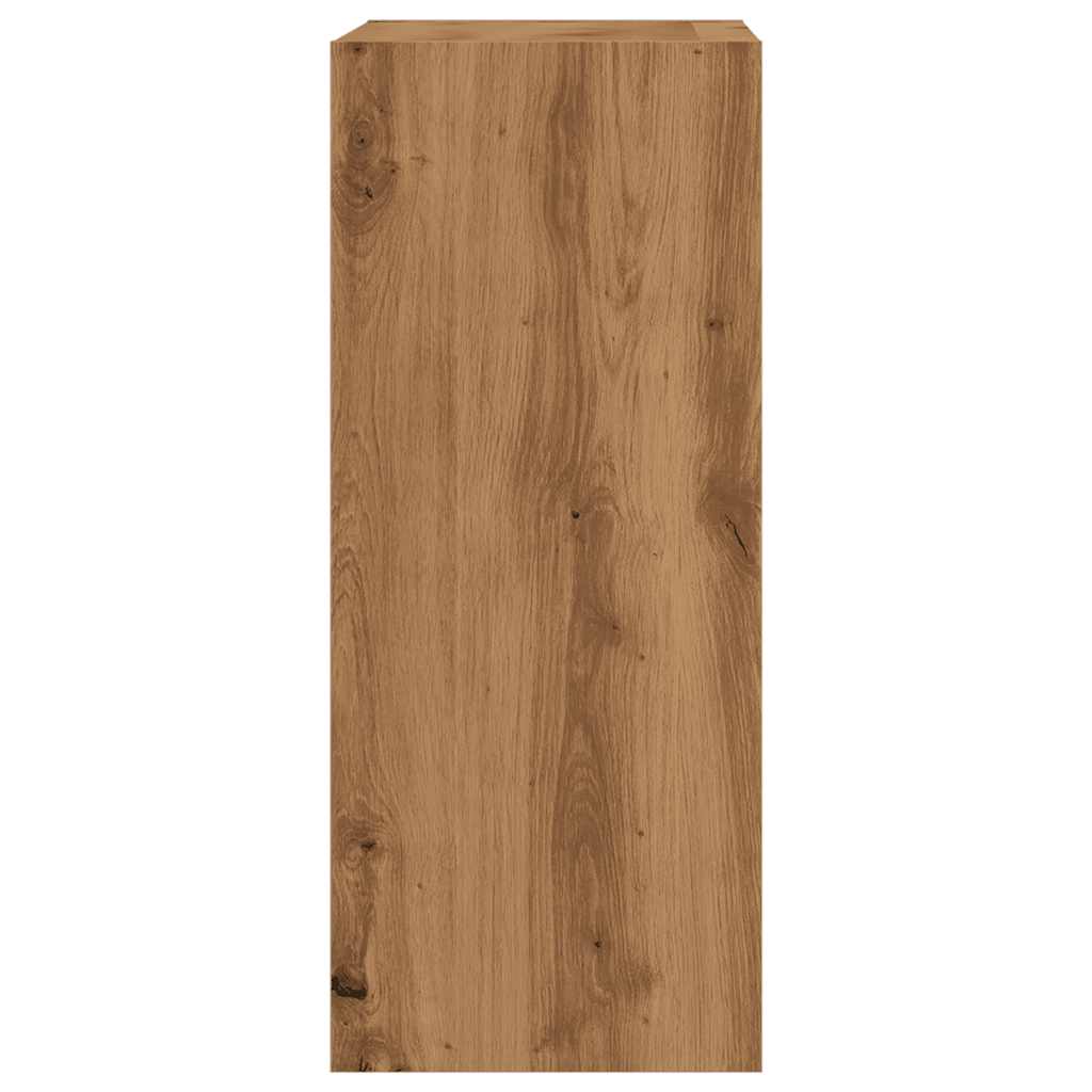 vidaXL Ντουλάπι βιβλίων/διαχωριστικό δωματίου Artisan Oak 40x30x72 cm