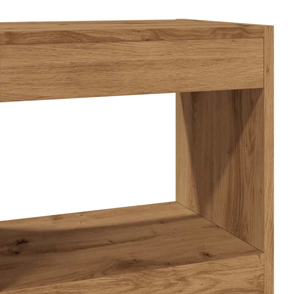 vidaXL Ντουλάπι βιβλίων/διαχωριστικό δωματίου Artisan Oak 40x30x72 cm