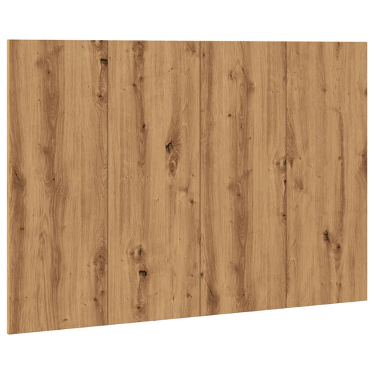 vidaXL Κεφαλάρι κρεβατιού Δρυς τεχνίτης 120x1,5x80 cm