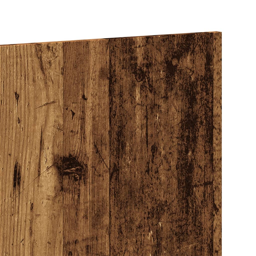 vidaXL κεφαλάρι κρεβατιού Παλιό ξύλο 160x1,5x80 cm Ξύλο μηχανής