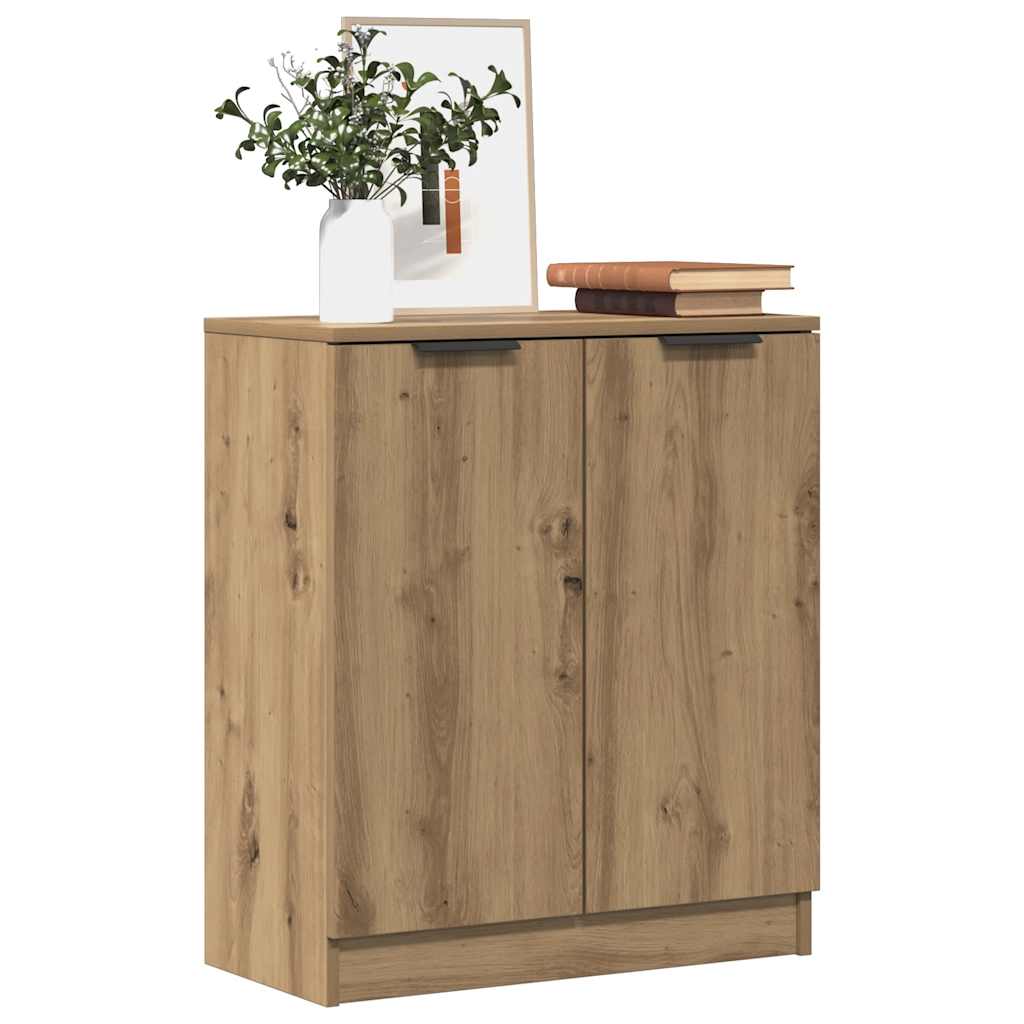 vidaXL Μπουφές Αρτισιανή Δρυς 60 x 30 x 70 εκ. από Επεξεργασμένο Ξύλο