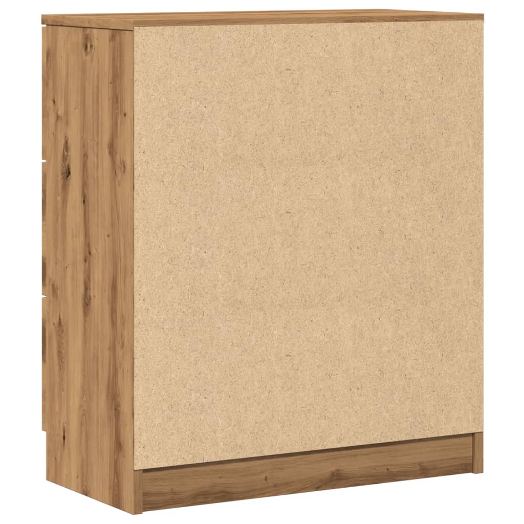 vidaXL Μπουφές Αρτισιανή Δρυς 60 x 30 x 70 εκ. από Επεξεργασμένο Ξύλο