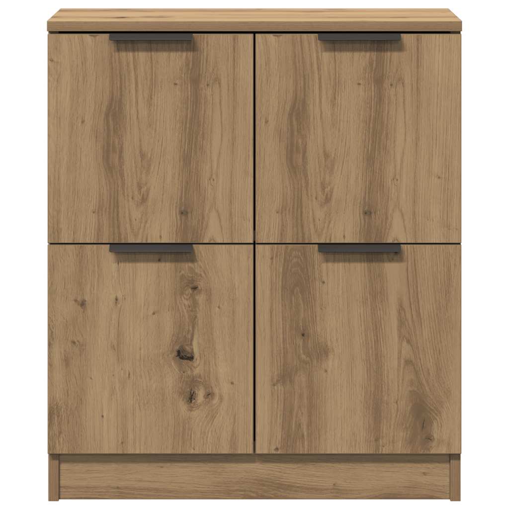 vidaXL Μπουφές Αρτισιανή Δρυς 60 x 30 x 70 εκ. από Επεξεργασμένο Ξύλο