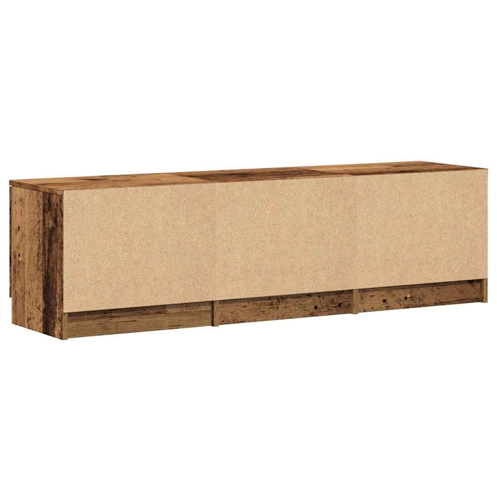 vidaXL Έπιπλο Τηλεόρασης Παλιό Ξύλο 140x35x40 εκ. Επεξεργασμένο Ξύλο