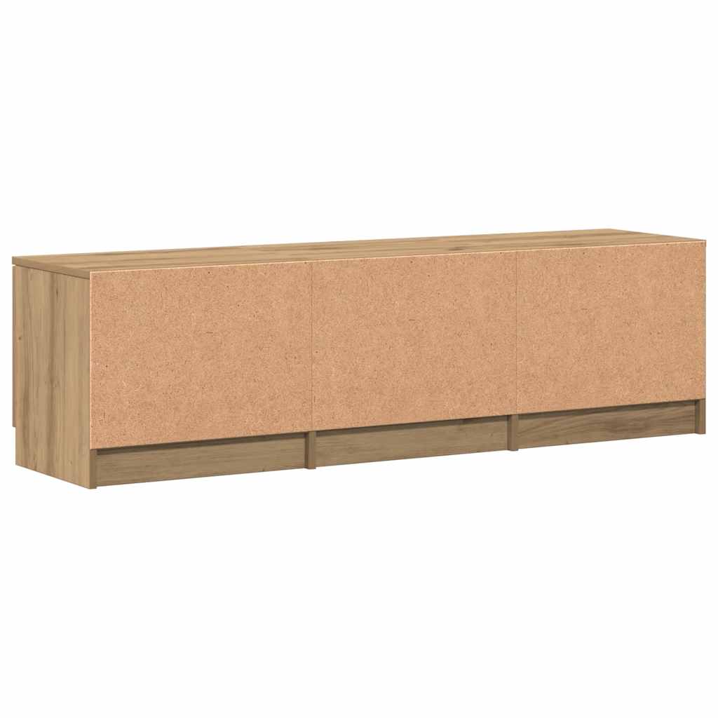 ντουλάπι τηλεόρασης vidaXL Artisan Oak 140x35x40cm Κατασκευασμένο ξύλο