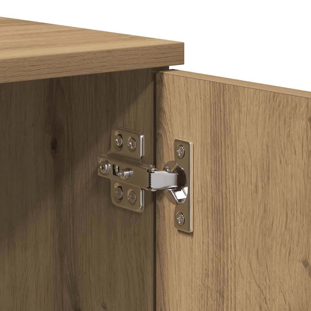ντουλάπι τηλεόρασης vidaXL Artisan Oak 140x35x40cm Κατασκευασμένο ξύλο