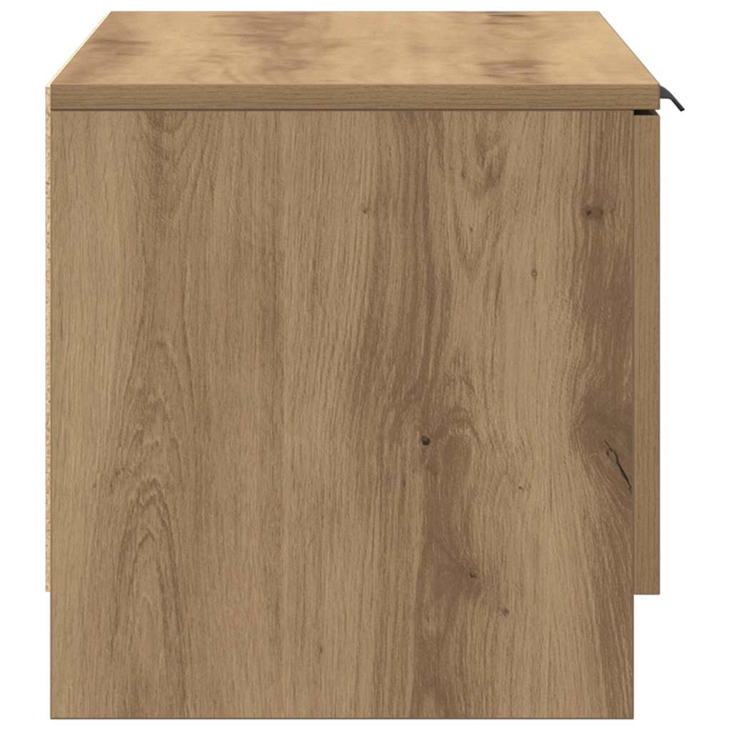 vidaXL Σετ ντουλάπι τηλεόρασης 2 τεμαχίων Artisan Oak 80x35x36,5 cm