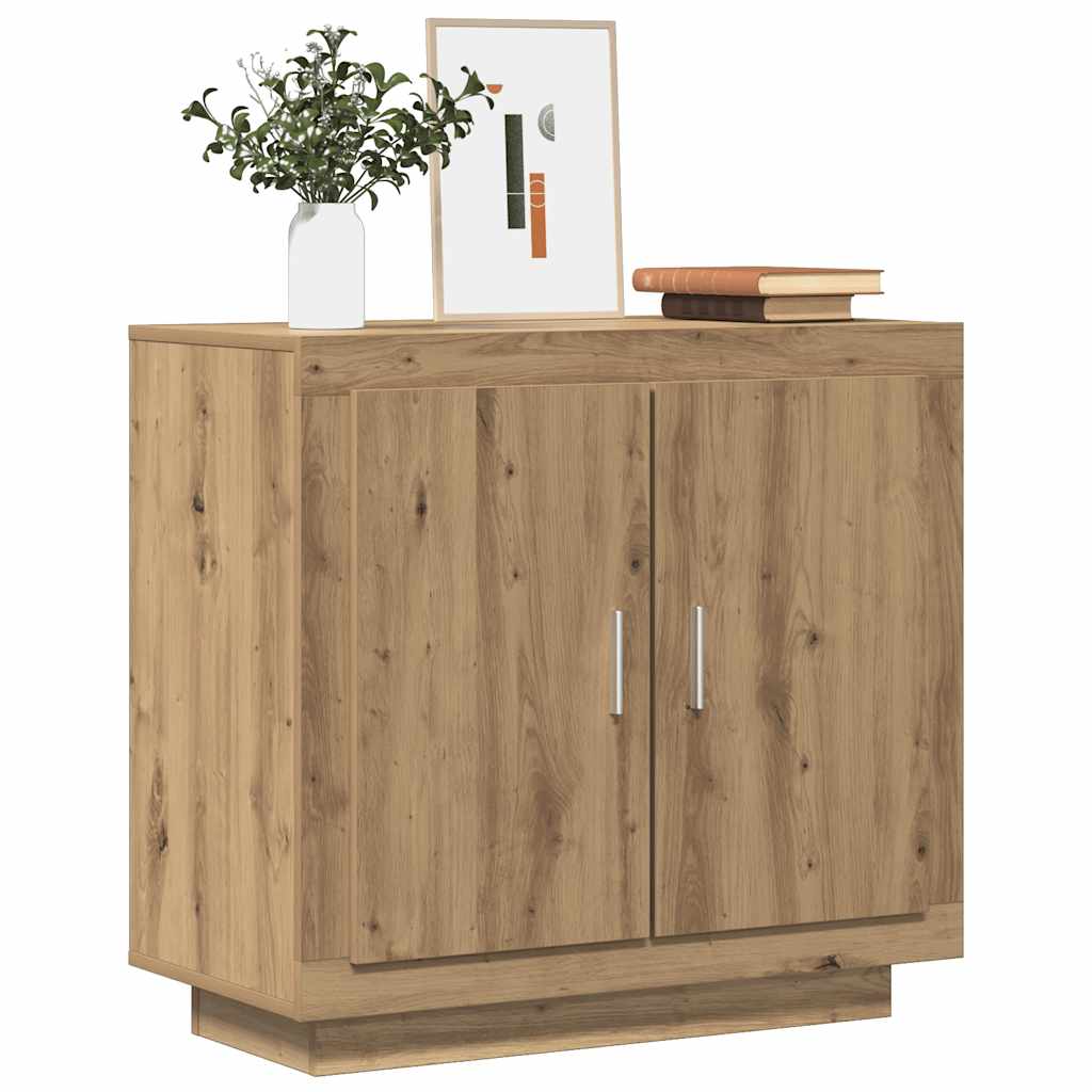vidaXL Μπουφές Τεχνίτης Δρυς 80x40x75 εκ. από Επεξεργασμένο Ξύλο