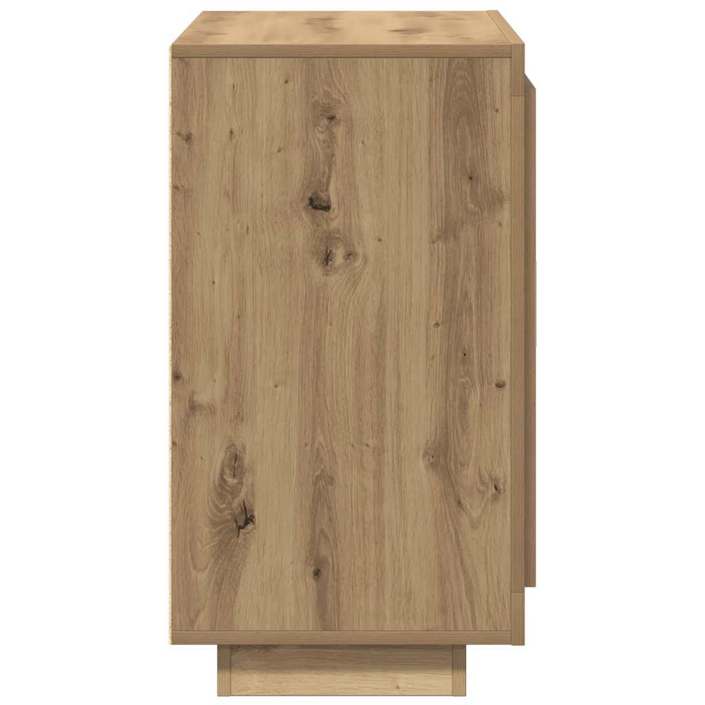 vidaXL Μπουφές Τεχνίτης Δρυς 80x40x75 εκ. από Επεξεργασμένο Ξύλο