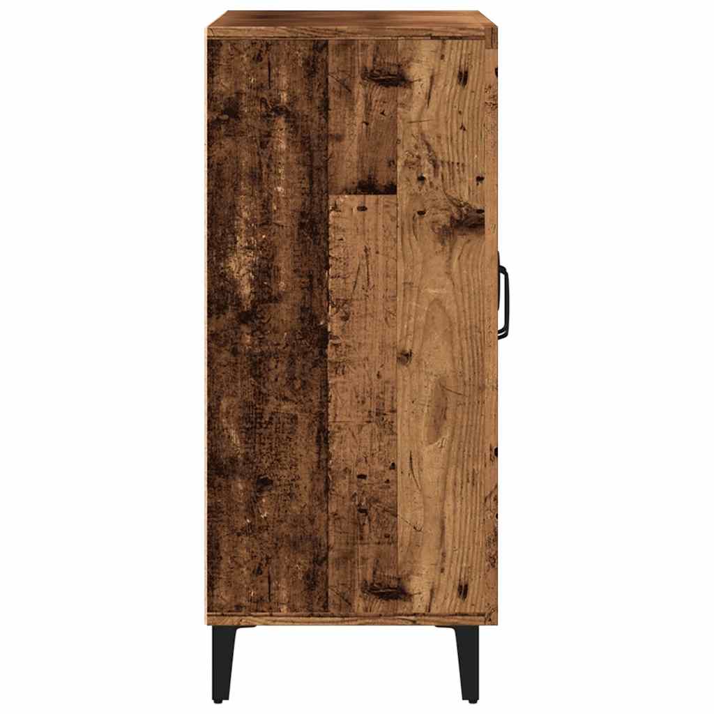 vidaXL Ντουλάπι Παλαιό Ξύλο 90 x 34 x 80 εκ. από Επεξεργασμένο Ξύλο