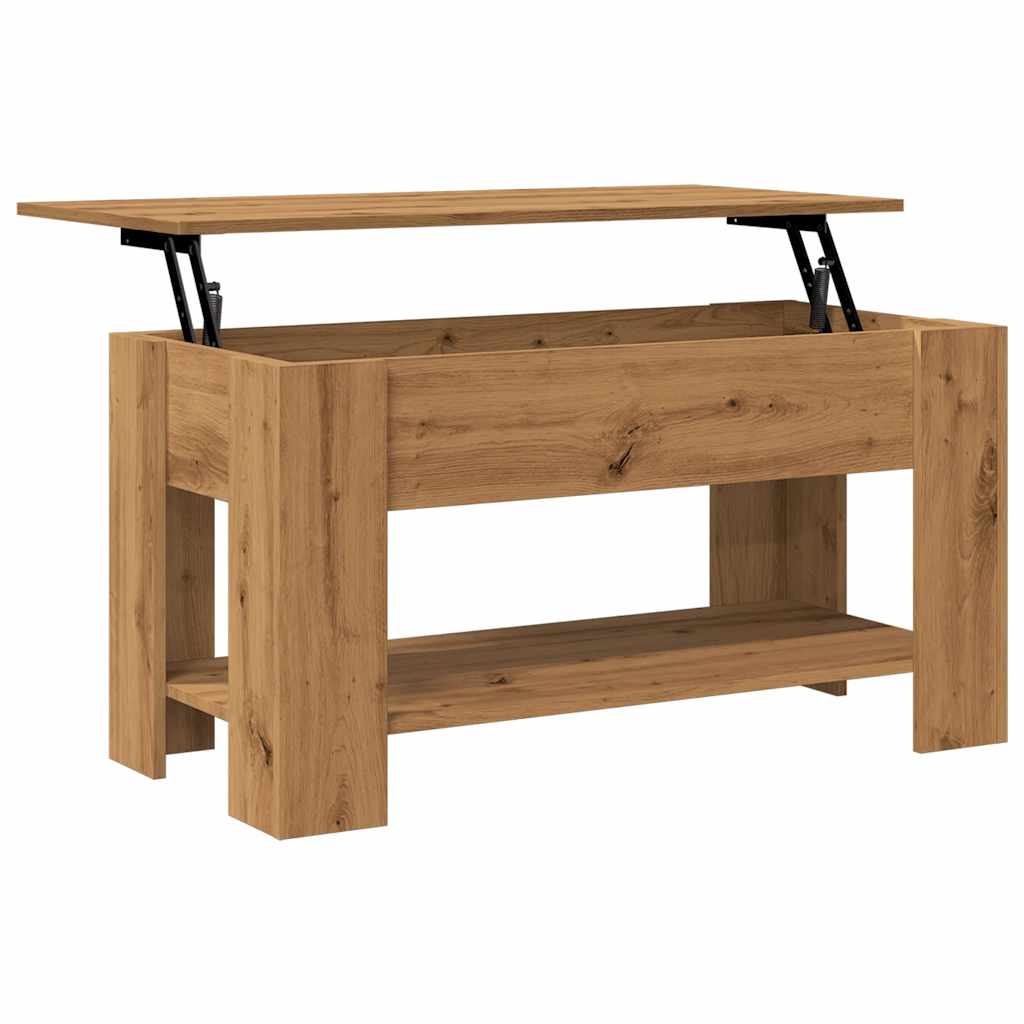 vidaXL Τραπεζάκι σαλονιού Artisan Oak 101x49x52 cm Κατασκευασμένο ξύλο