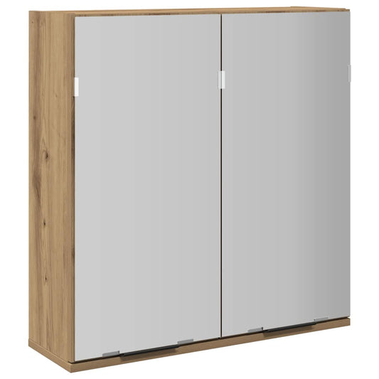 vidaXL Ντουλάπι Μπάνιου Τεχνίτης Δρυς 64x20x66,5 εκ Επεξεργασμένο Ξύλο