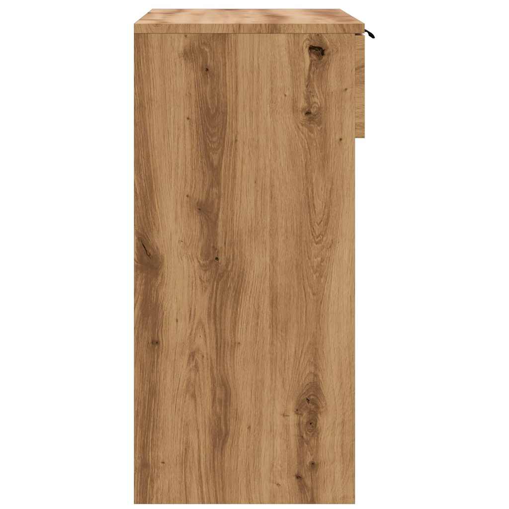 vidaXL Τραπέζι κονσόλας Artisan Oak 90x36x75 cm Κατασκευασμένο ξύλο