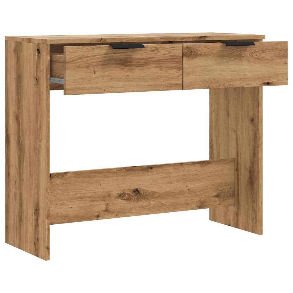 vidaXL Τραπέζι κονσόλας Artisan Oak 90x36x75 cm Κατασκευασμένο ξύλο