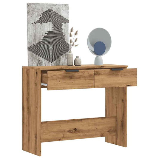 vidaXL Τραπέζι κονσόλας Artisan Oak 90x36x75 cm Κατασκευασμένο ξύλο