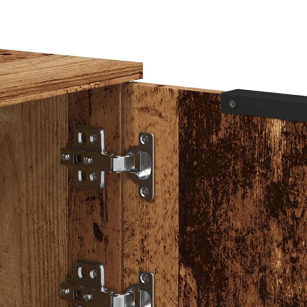 vidaXL Έπιπλο Τηλεόρασης Όψη Παλαιού Ξύλου 102x35x36,5 εκ. Επεξ. Ξύλο