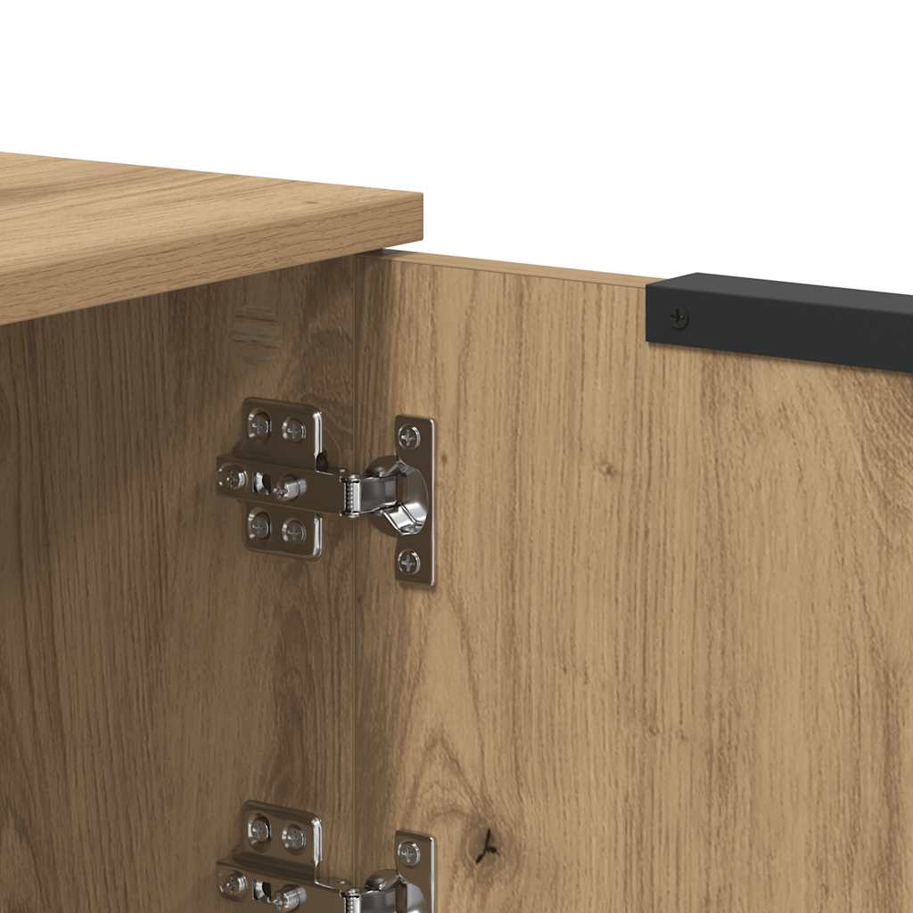 vidaXL Ντουλάπι τηλεόρασης Artisan Oak 102x35x36,5 cm