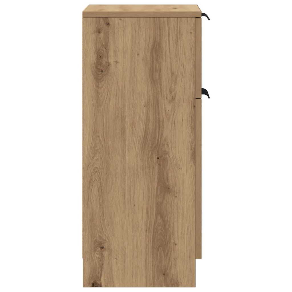 vidaXL Ντουλάπι τεχνίτης Δρυς 30 x 30 x 70 εκ. από Επεξεργασμένο Ξύλο