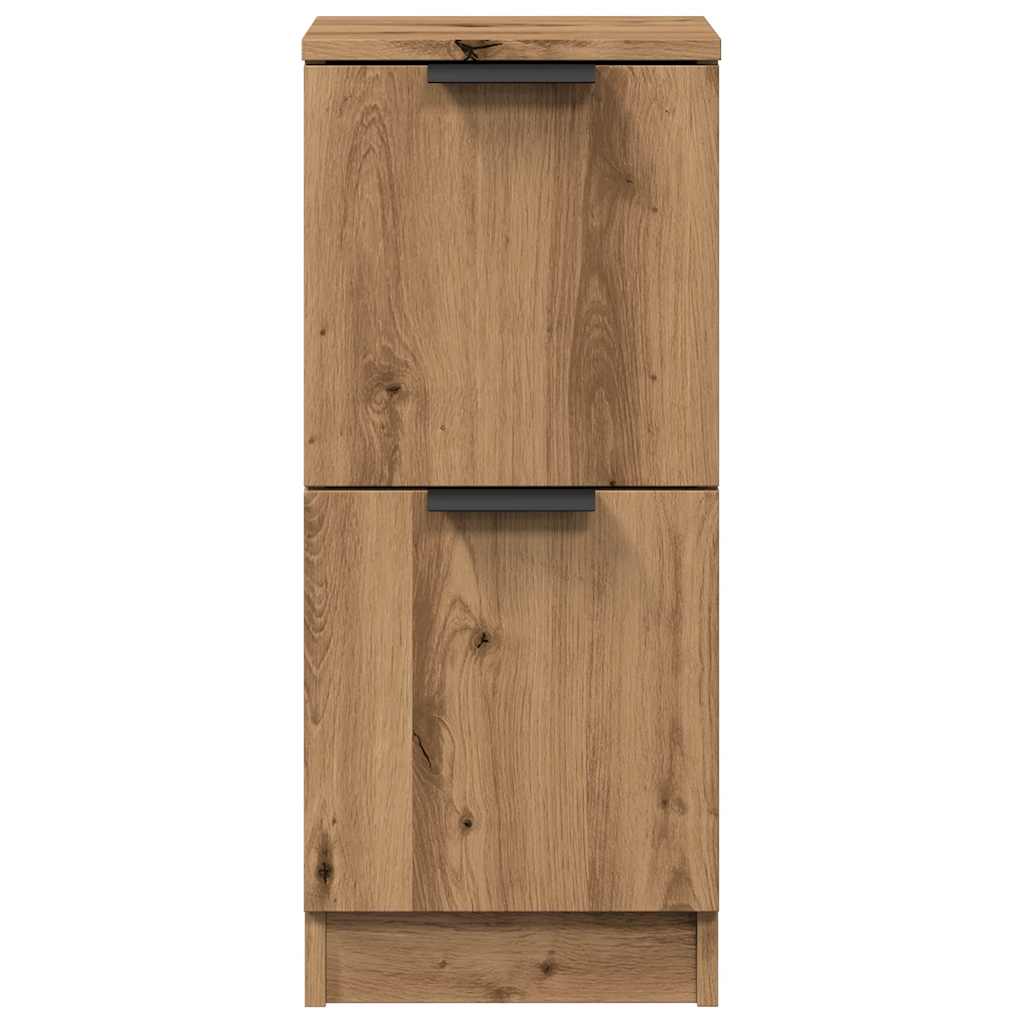 vidaXL Sideboards 2 τεμάχια Artisan Oak 30x30x70cm Κατασκευασμένο ξύλο