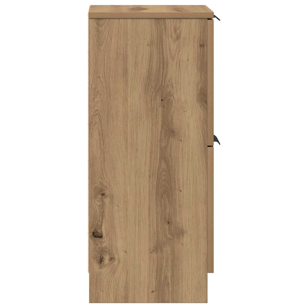 vidaXL Sideboards 2 τεμάχια Artisan Oak 30x30x70cm Κατασκευασμένο ξύλο