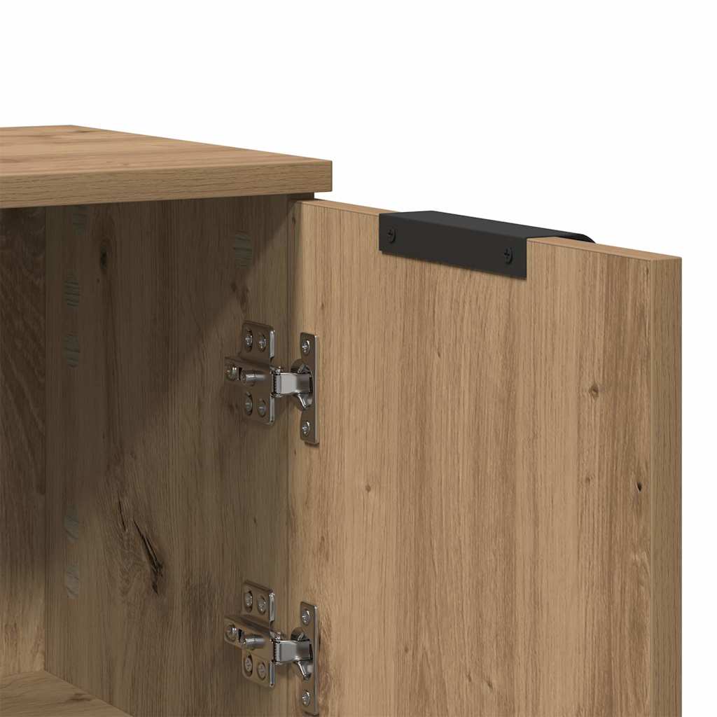 vidaXL Sideboards 2 τεμάχια Artisan Oak 30x30x70cm Κατασκευασμένο ξύλο