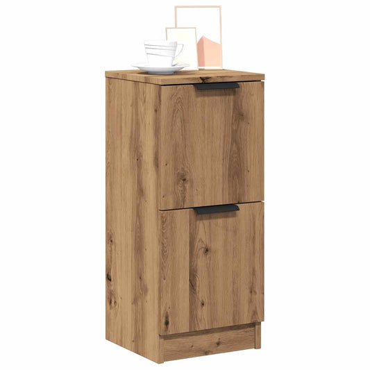 vidaXL Sideboards 2 τεμάχια Artisan Oak 30x30x70cm Κατασκευασμένο ξύλο