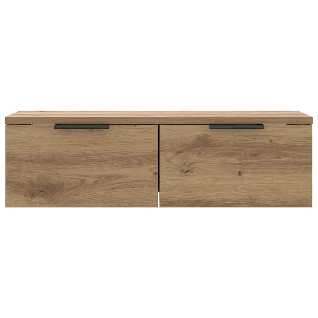 vidaXL Ντουλάπι Τοίχου Αρτισιανή Δρυς 68x30x20 εκ. Επεξεργασμένο Ξύλο