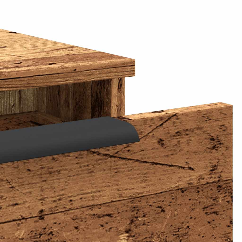 ντουλάπι τοίχου vidaXL Παλιό ξύλο 102x30x20 cm Κατασκευασμένο ξύλο