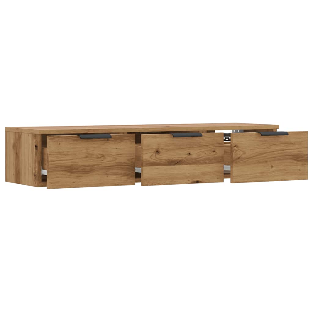 vidaXL Ντουλάπι τοίχου Artisan Oak 102x30x20 cm Κατασκευασμένο ξύλο