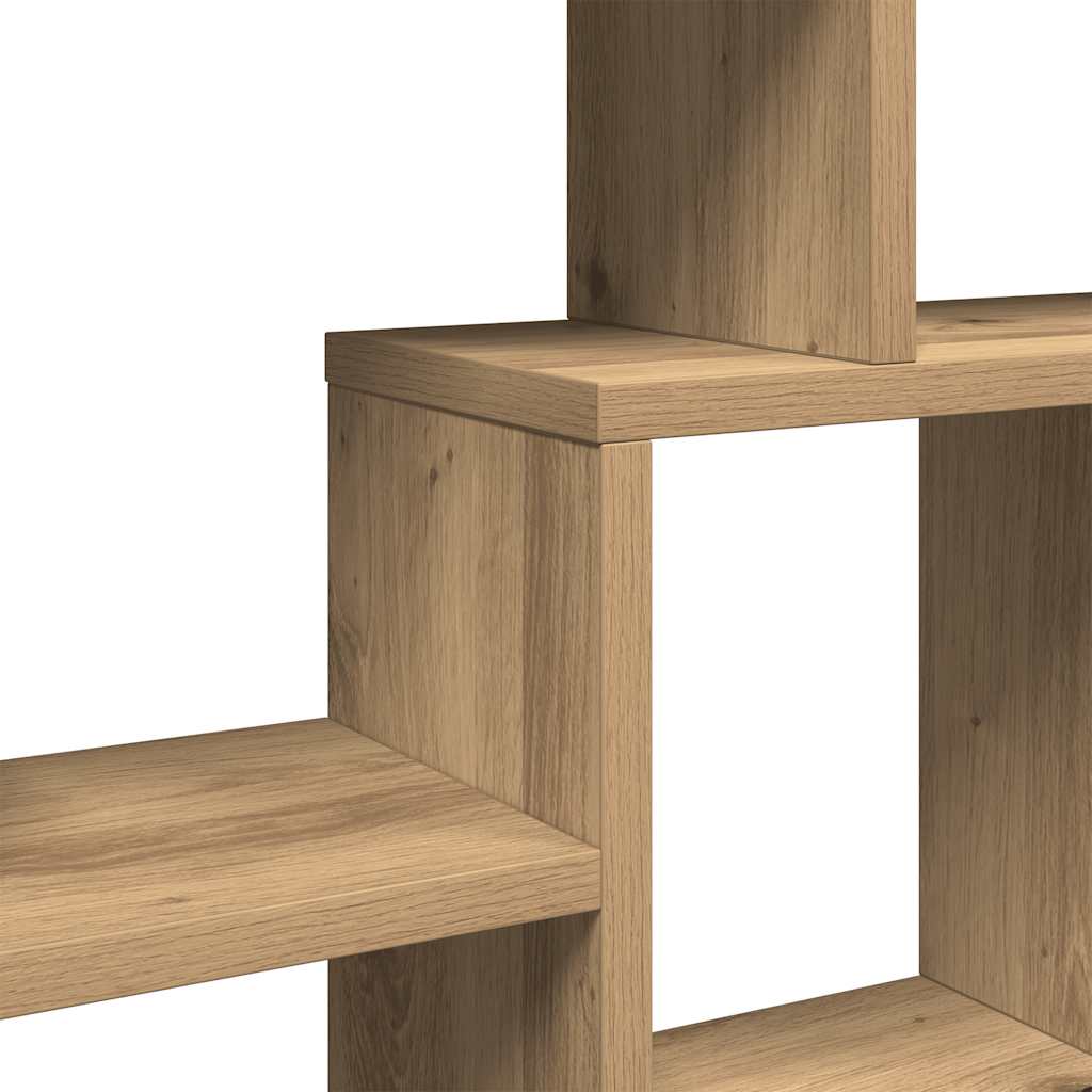 vidaXL Ράφι τοίχου Artisan Oak 85x16x52,5 cm Κατασκευασμένο ξύλο