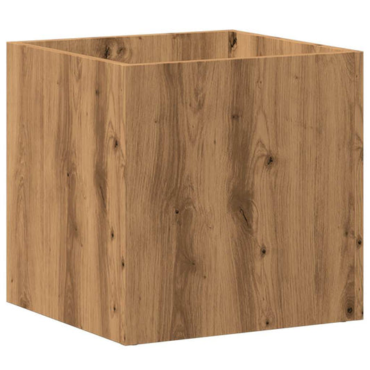 vidaXL Κουτί γλάστρας Artisan Oak 40x40x40 cm Κατασκευασμένο ξύλο