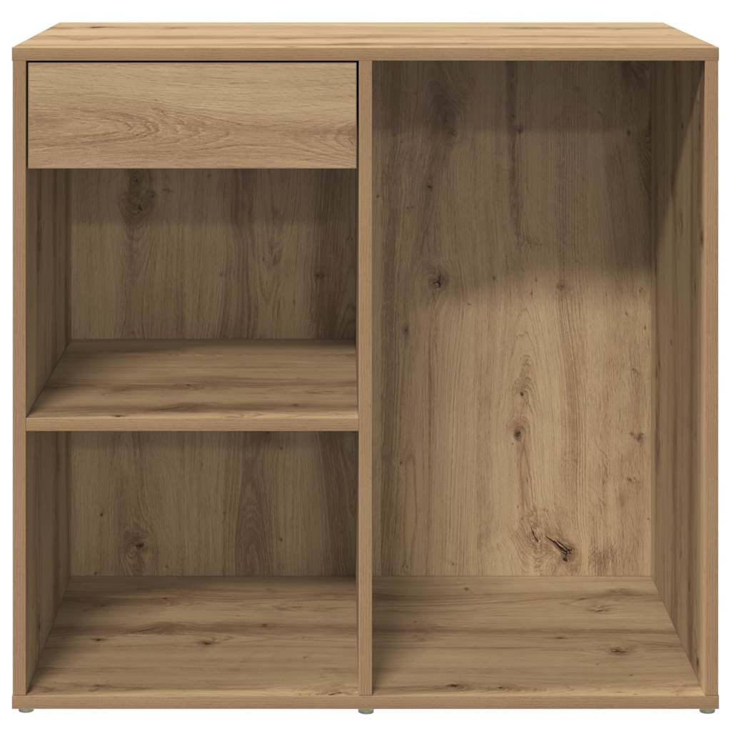 vidaXL Ντουλάπι καλλυντικών Artisan Oak 80x40x75cm Κατασκευασμένο ξύλο