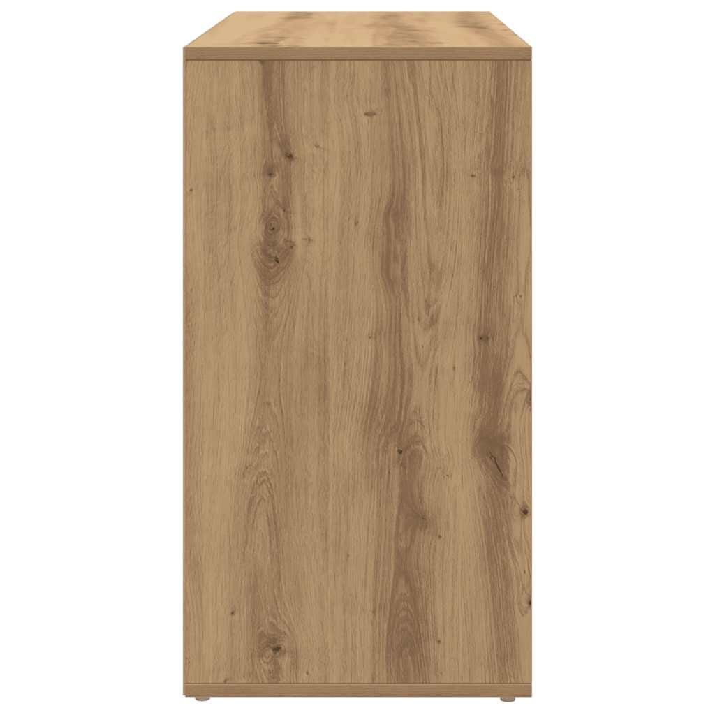 vidaXL Ντουλάπι καλλυντικών Artisan Oak 80x40x75cm Κατασκευασμένο ξύλο