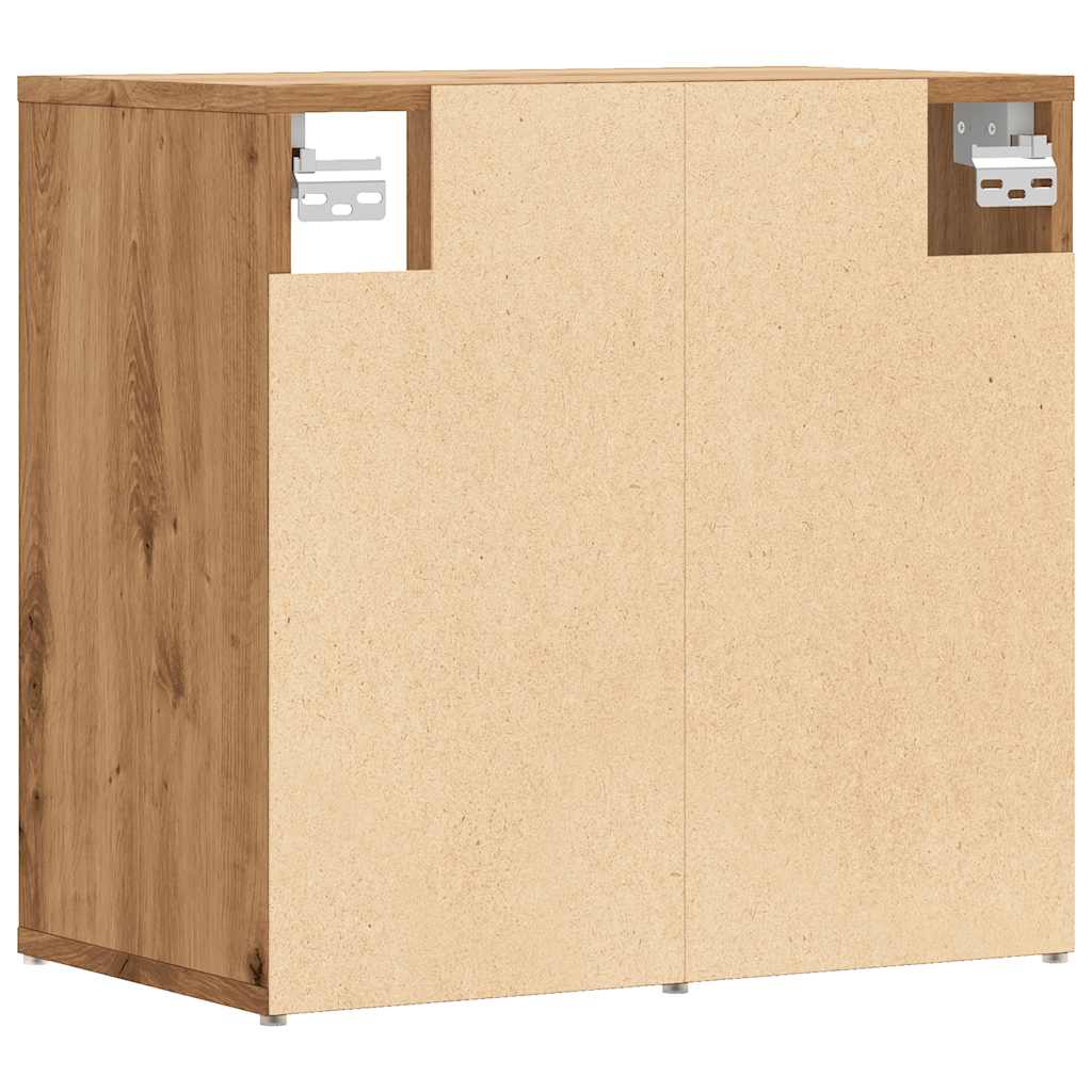 vidaXL Ντουλάπι παπουτσιών Δρυς τεχνίτης 52x30x50 cm
