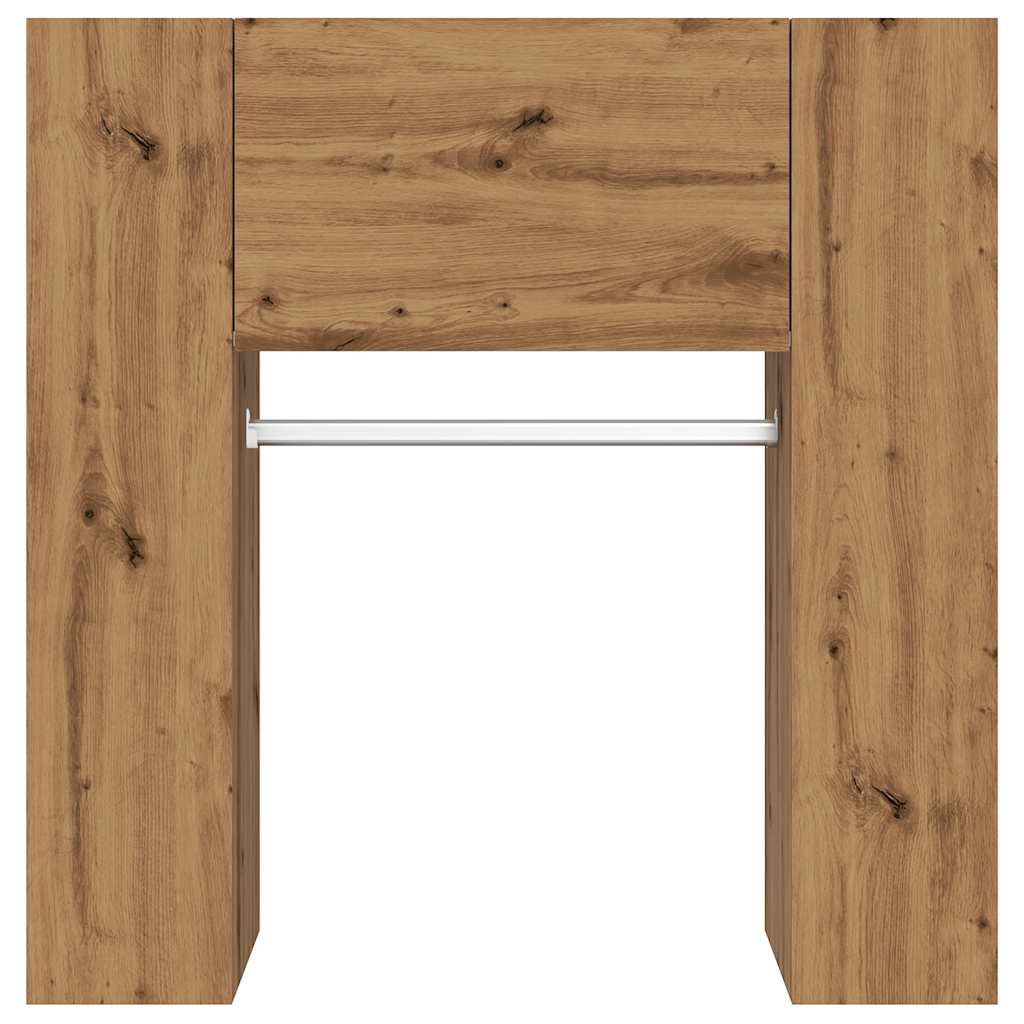 vidaXL Ντουλάπι διαδρόμου Δρυς τεχνίτης 97,5x37x99 cm Ξύλο μηχανής