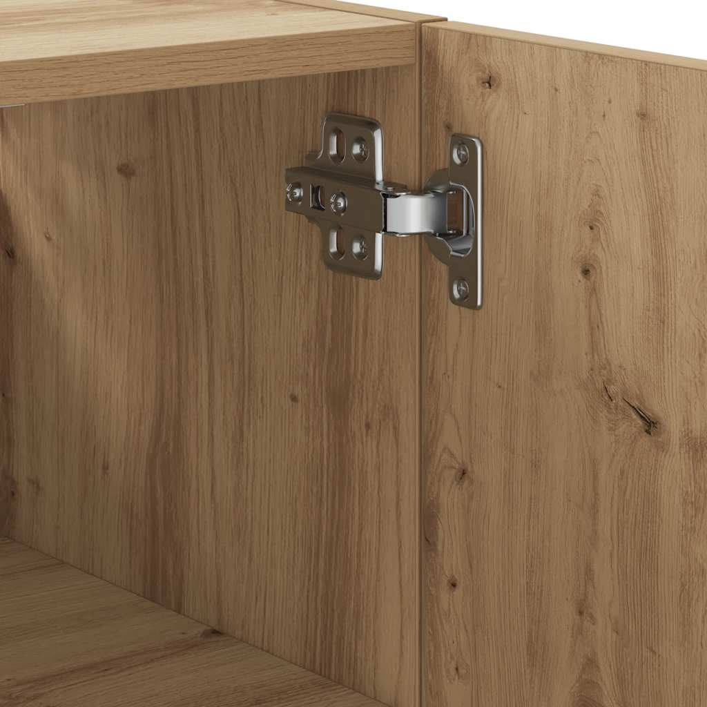 vidaXL Ντουλάπι Τοίχου τεχνίτης Δρυς 60x31x70 εκ. Επεξεργασμένο Ξύλο
