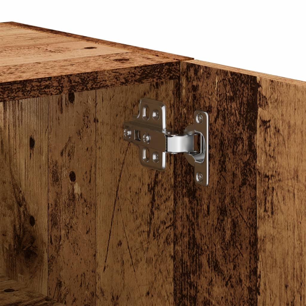 vidaXL Ντουλάπι Τοίχου Όψη Παλαιού Ξύλου 60x31x60εκ Επεξεργασμένο Ξύλο